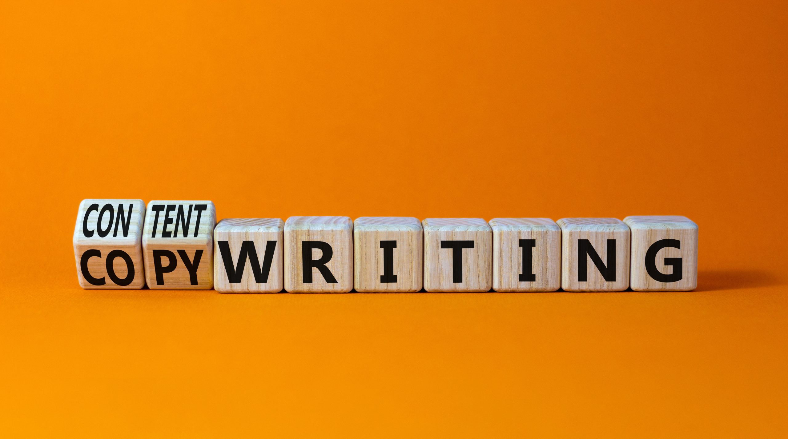 Content writing or copywriting symbol